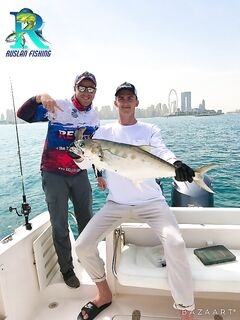 Илюха в Дубае после схода паровоза взял queen fish 6+ и добил еще одного