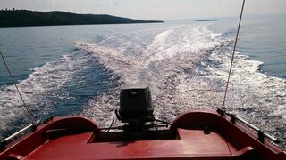 Морская ловля в Греции: Уранополис на Халкидиках, кефаль с берега и троллинг