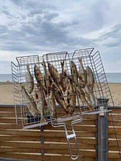 Каспийское море, поселок Рыбный: береговая рыбалка на воблу и бычка в районе Избербаша
