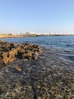Кипр, Протарас: береговой спиннинг с блесной на рассвете у открытого Средиземного моря