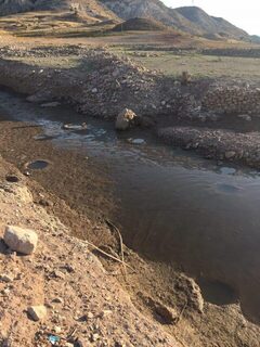 Кипр, водохранилище Аспрокреммос: ловля басса у вертикальных каменных стен в сильную жару