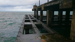 Чёрное море, Новомихайловский: ловля карася с лодки и с пирса в Лермонтово