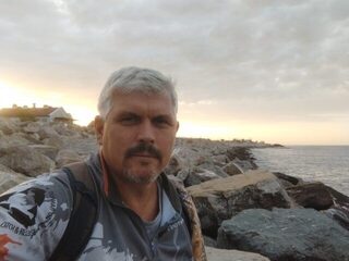 Чёрное море, Имеретинка: ловля скорпены с берега на самом последнем рассвете перед отлётом