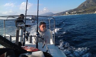 Крым, Алушта: морская рыбалка с катера, самодур и полудонка на донную рыбу