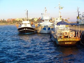 Болгария, Несебр, морская рыбалка в зимние выходные при западно-юго-западном ветре