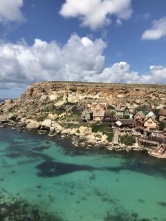Мальта в марте 2019 года: морской спиннинг, дракон и окунь на море в шторм