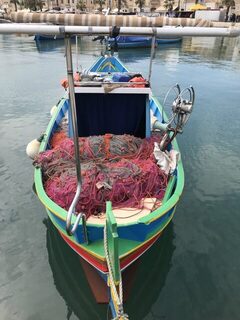 Мальта в марте 2019 года: морской спиннинг, дракон и окунь на море в шторм