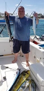 Доминикана: морская рыбалка с лодки за дорадо, ваху, макрелью и барракудой