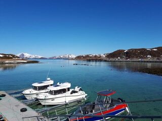 Остров Рингвасёйя в Норвегии: морская ловля трески с лодки после шторма