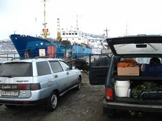 Баренцево море у полуострова Рыбачий: дорога через Печенгу в Линахамари на морскую рыбалку
