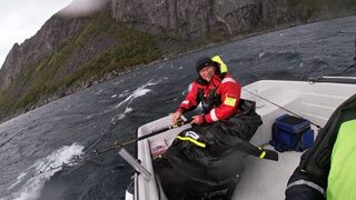 Норвегия, остров Сенья: морская рыбалка на крупного окуня, треску и сайду в начале сентября