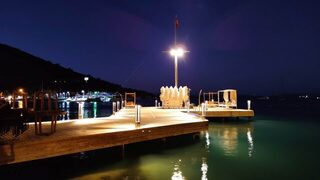 Торба, Турция: морская рыбалка с пирса, ночной лаврак и кефаль у берега