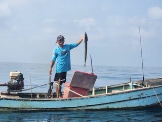 Таиланд, остров Ко-Куд: морская рыбалка с берега и на лодке за каранксом