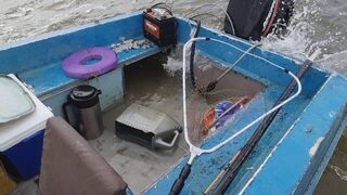 Морская рыбалка на Белом море: за треской, шторм, течь и атака зубатки
