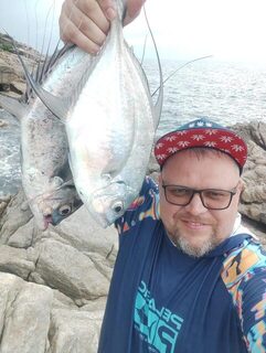 Панган и Самуи: утренний Longfin Trevally с камней и пилькеры 20-40 г
