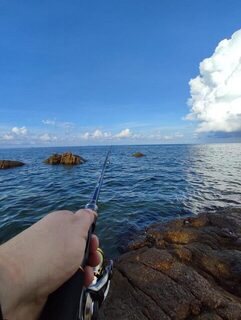 Панган и Самуи: утренний Longfin Trevally с камней и пилькеры 20-40 г