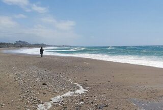 Кызылот в начале апреля: шторм, мутная вода, пилькер 14 г и мелануры на минисиликон