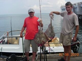 Морская рыбалка в Витязево под Анапой: морская лиса, барабулька и улов