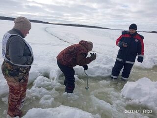 Белое море, Чупа: рыбалка на озере Кереть во время районных соревнований