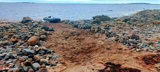 Россия, Чупа: морская рыбалка, обустройство избы и трудный спуск к морю