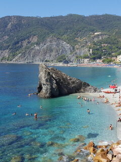 Италия, Rapallo в Лигурии: морская рыбалка с карасиками и осторожной кефалью