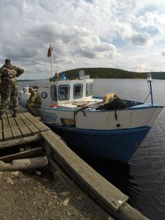 Белое море, Никольская губа у Чупы: лодочная ловля трески, зубатки и камбалы в сентябре